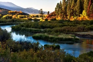 Autumn Sunrise Star Valley Wyoming